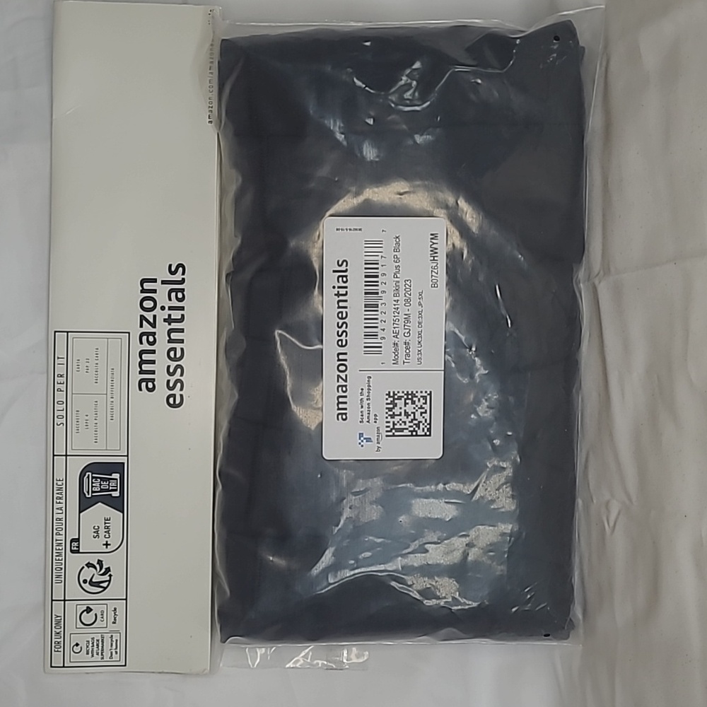 New Amazon essentials bikini underwear sz 3X